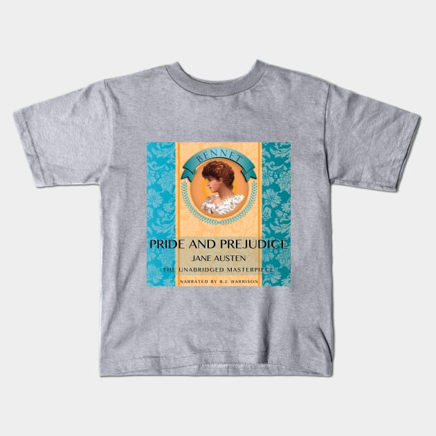 Pride and Prejudice Kids T-Shirt by ClassicTales